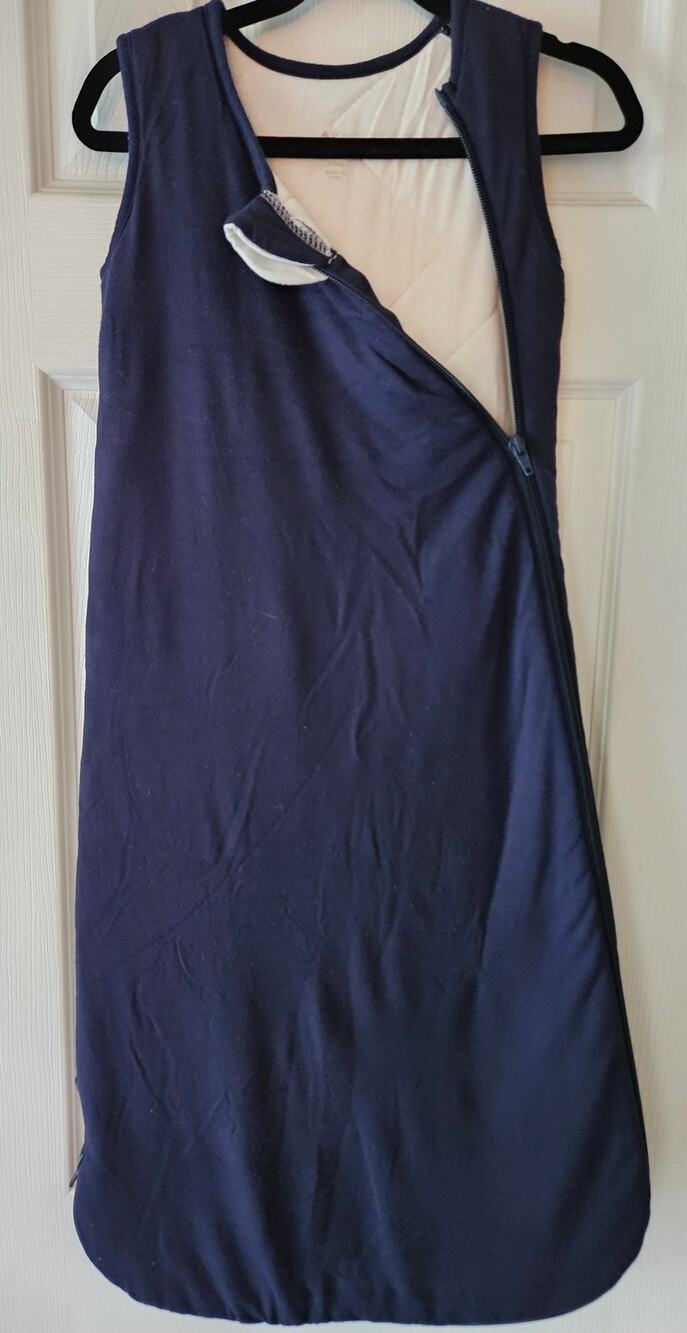 Kyte Baby Sleep Bag M 2.5 TOG Navy Blue Wearable Blanket